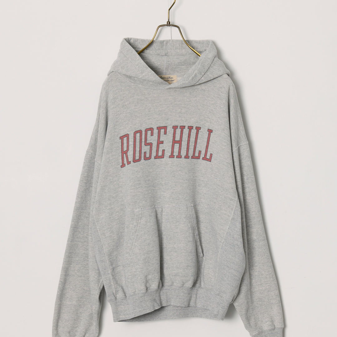 SP processed 3-needle brushed back hoodie (ROSE HILL)