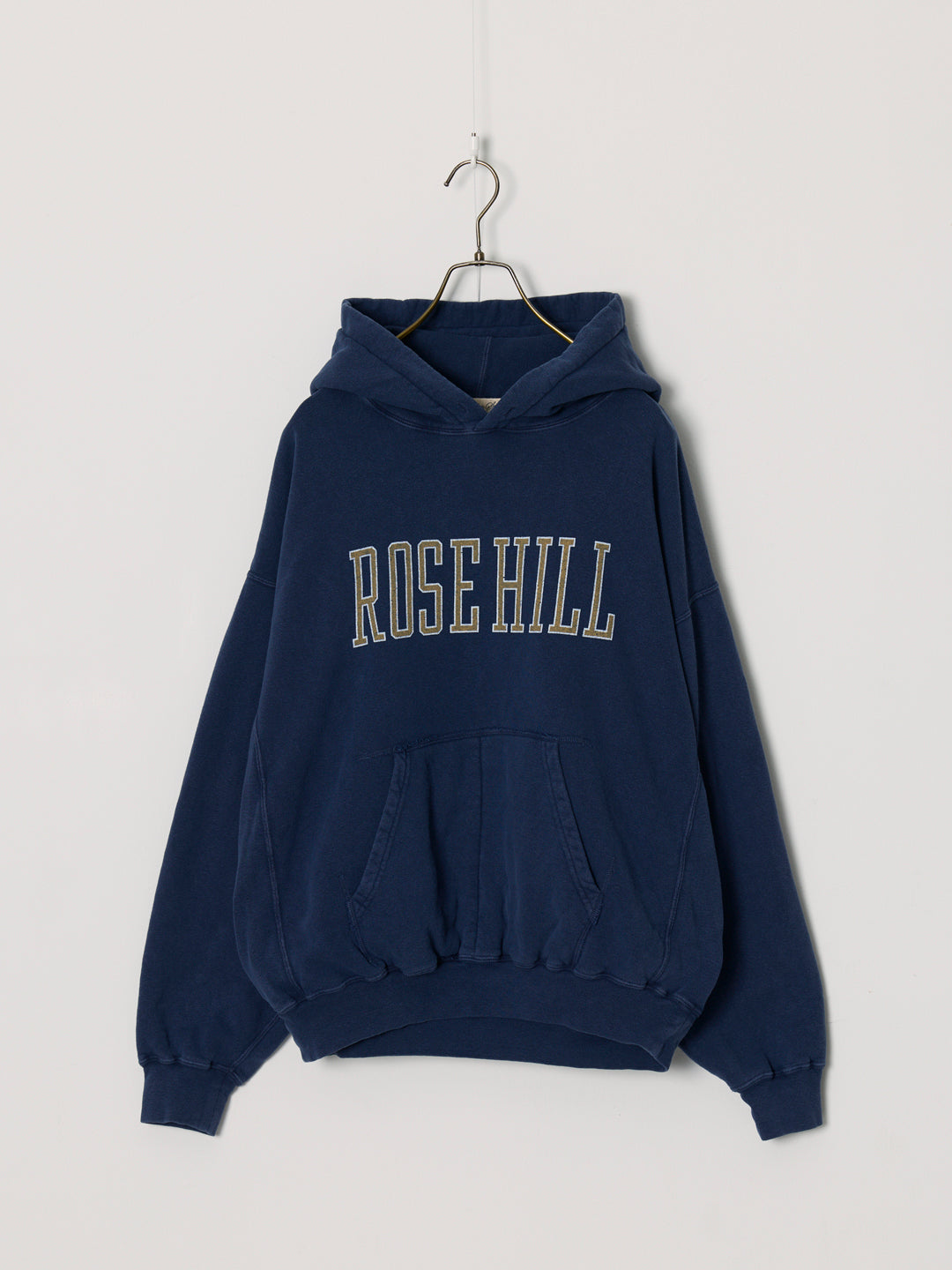 SP processed 3-needle brushed back hoodie (ROSE HILL)