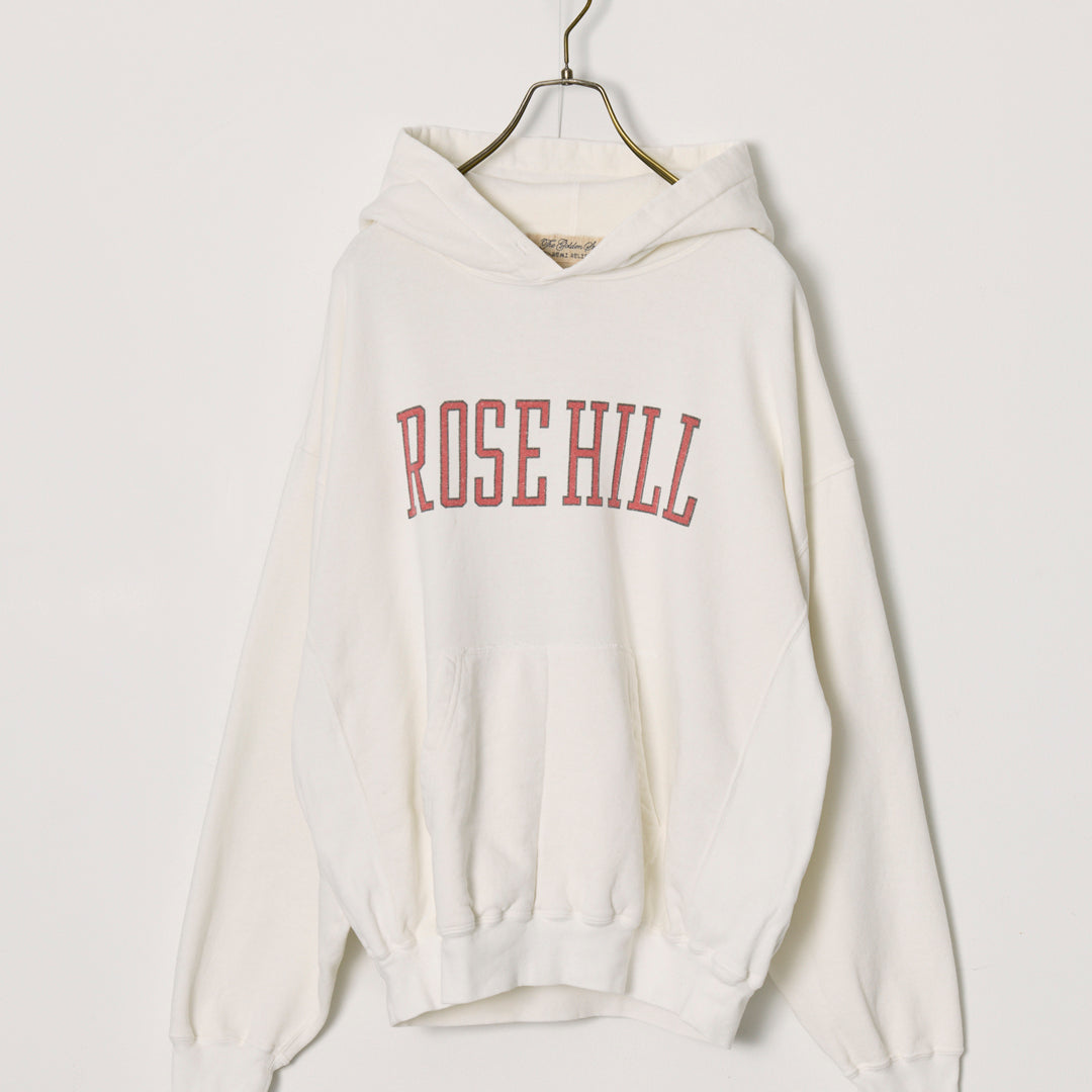 SP processed 3-needle brushed back hoodie (ROSE HILL)