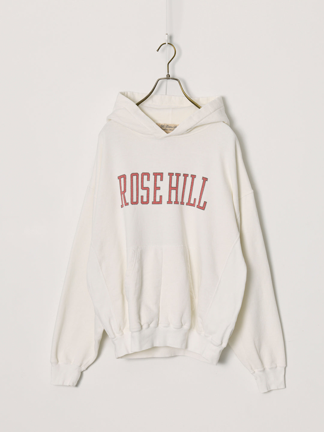 SP processed 3-needle brushed back hoodie (ROSE HILL)
