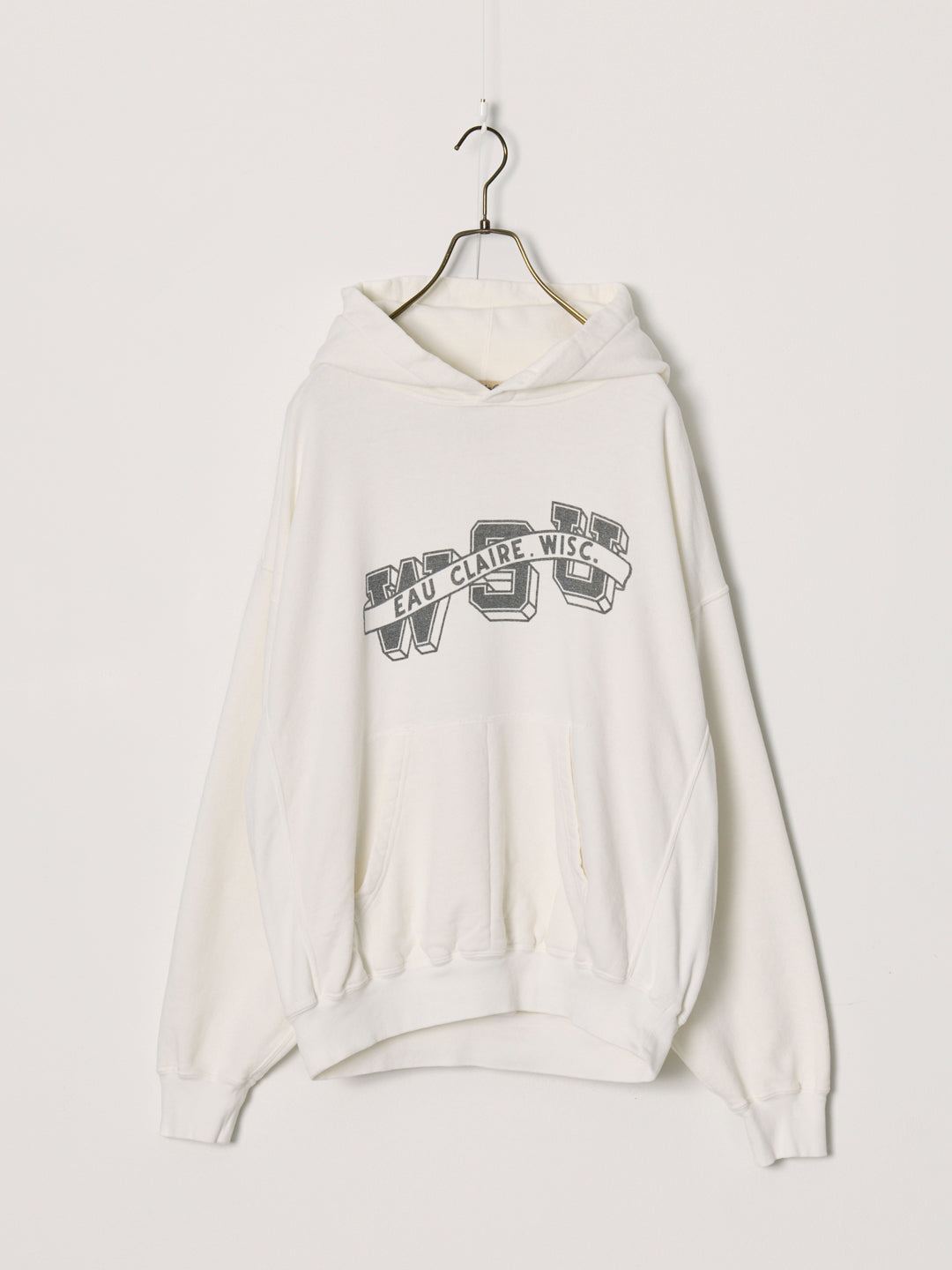 SP processed, 3-ply, brushed back hoodie (WSU)