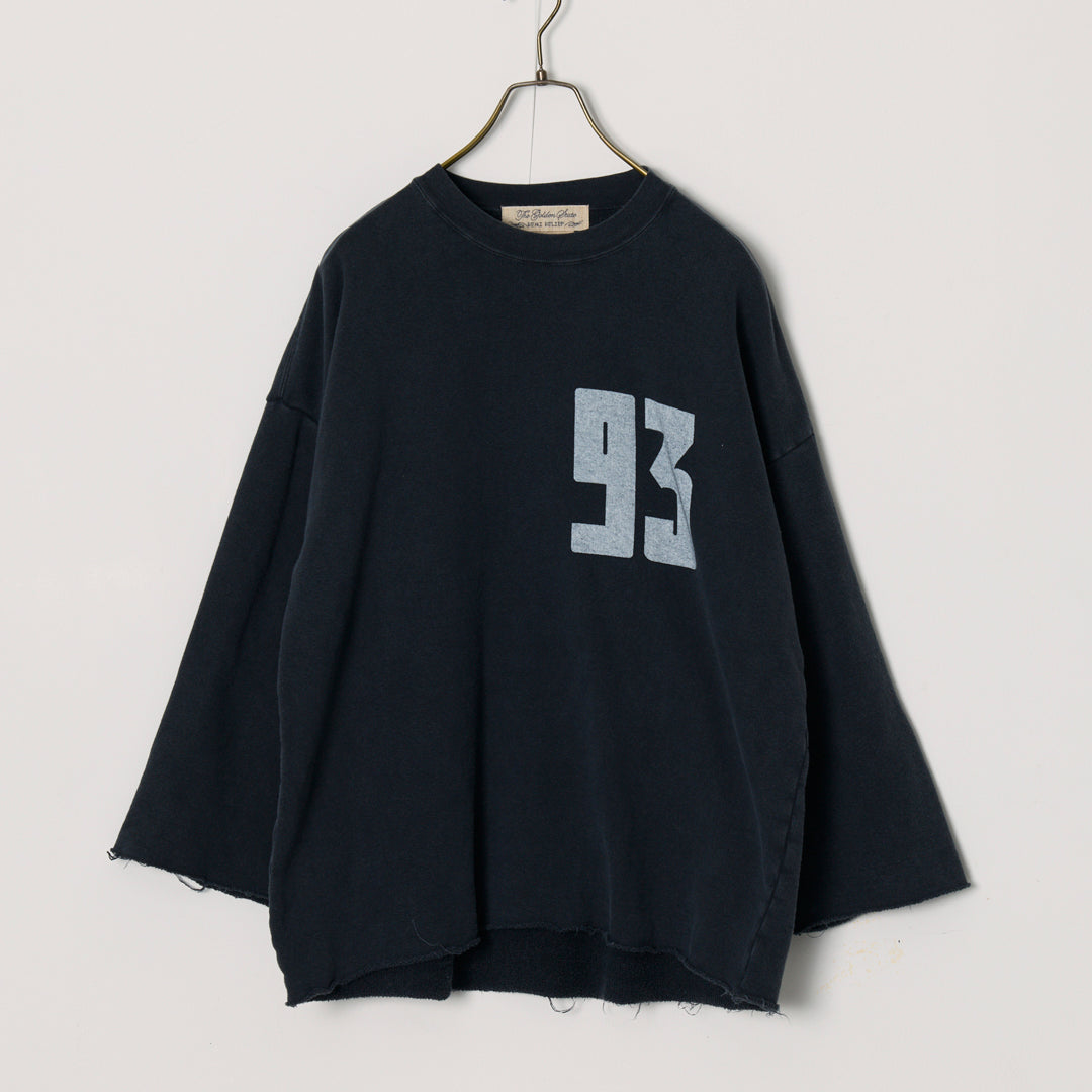 SP processed 3-ply brushed裏⽑ crew neck 7-sleeve (93)
