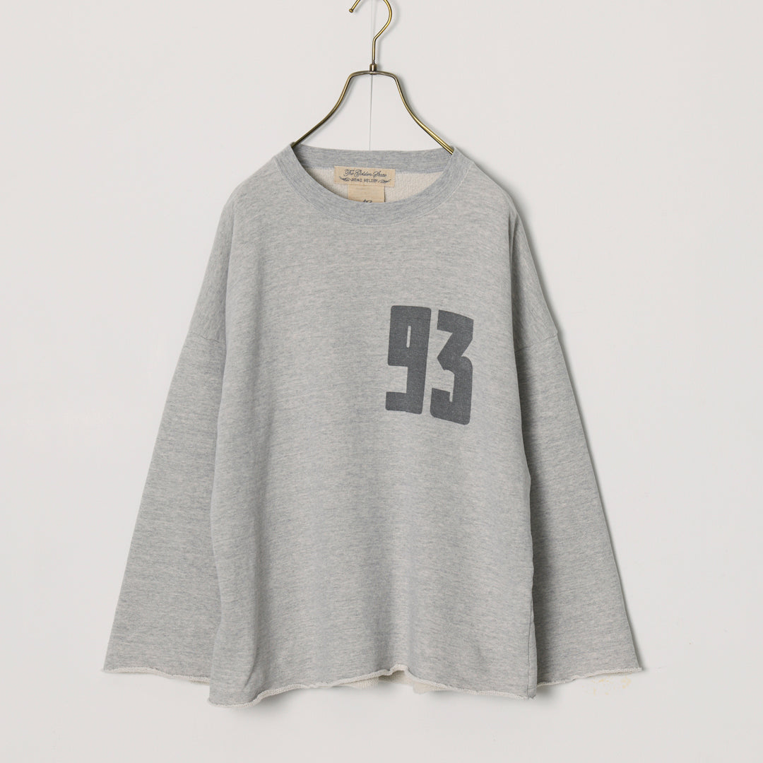 SP processed 3-ply brushed裏⽑ crew neck 7-sleeve (93)
