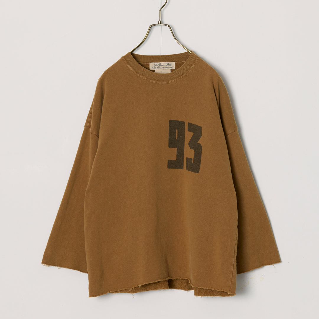 SP processed 3-ply brushed裏⽑ crew neck 7-sleeve (93)