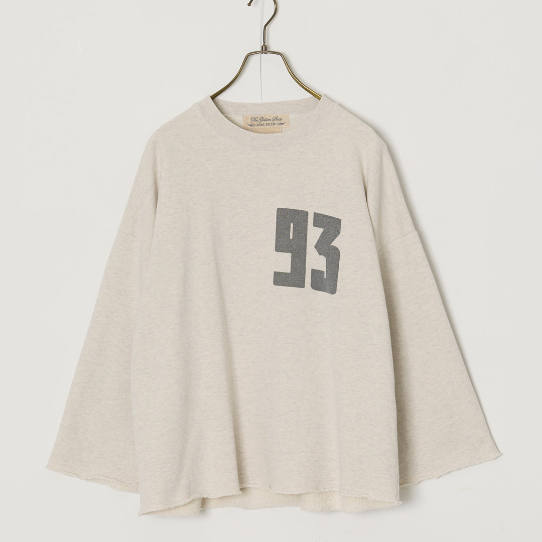 SP processed 3-ply brushed裏⽑ crew neck 7-sleeve (93)
