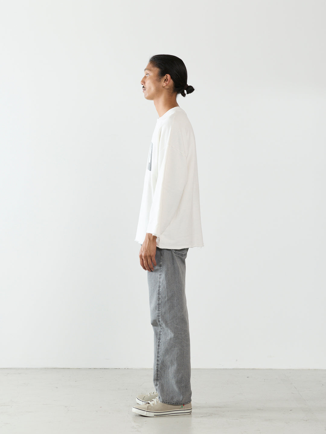 SP processed 3-ply brushed裏⽑ crew neck 7-sleeve (93)