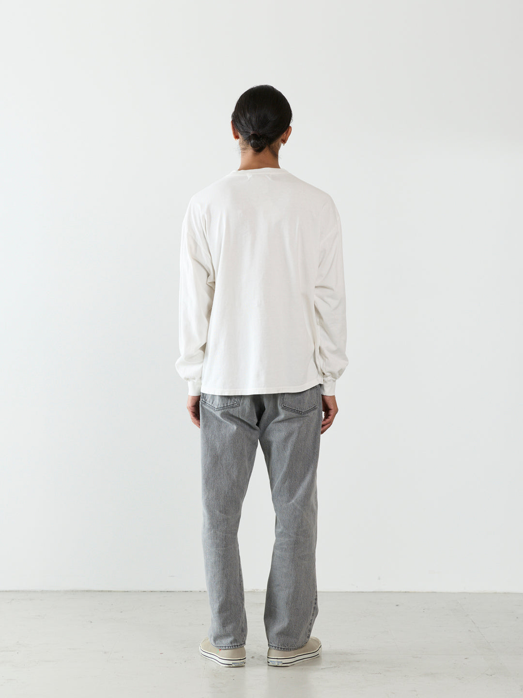 HARD SP processed 20/- Tenjiku long sleeve T-shirt (THE LOW HEARTS)
