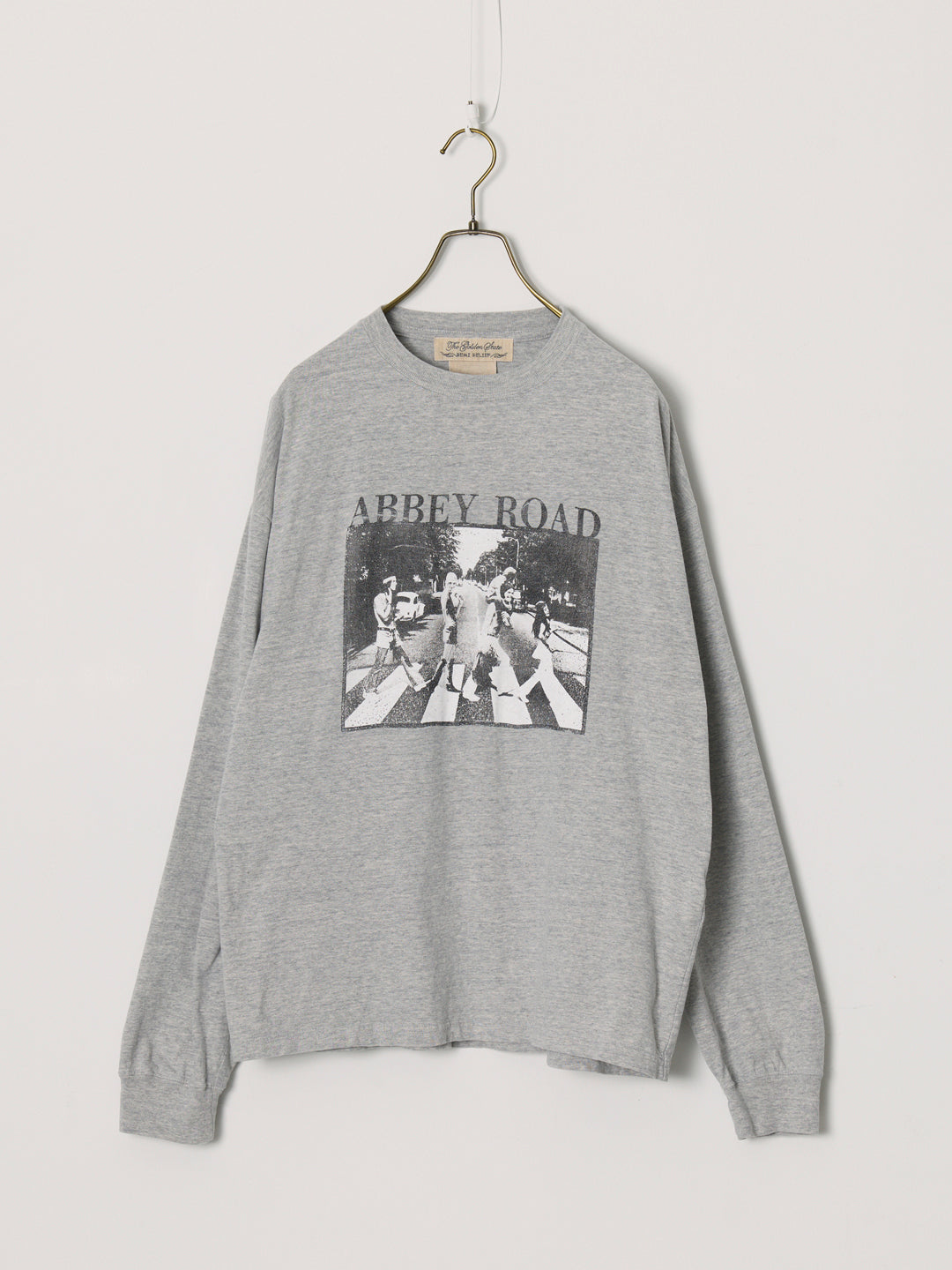 HARD SP processed 20/Singlet stitch long sleeve T-shirt (ABBEY ROAD)