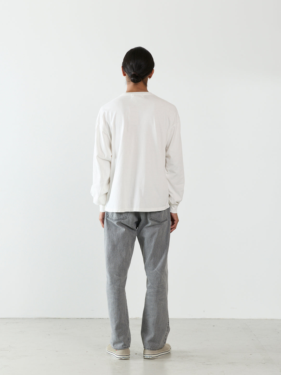 HARD SP processed 20/Singlet stitch long sleeve T-shirt (ABBEY ROAD)