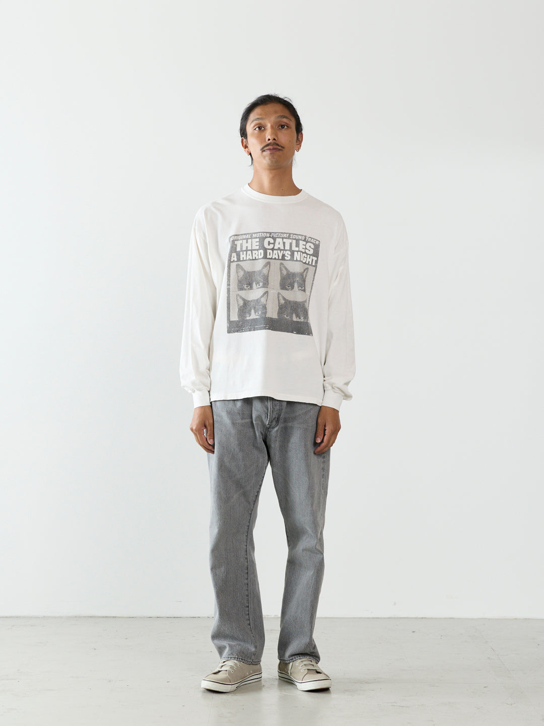 HARD SP Processed 20/- Tenjiku Long Sleeve T-Shirt (THE CATLES)