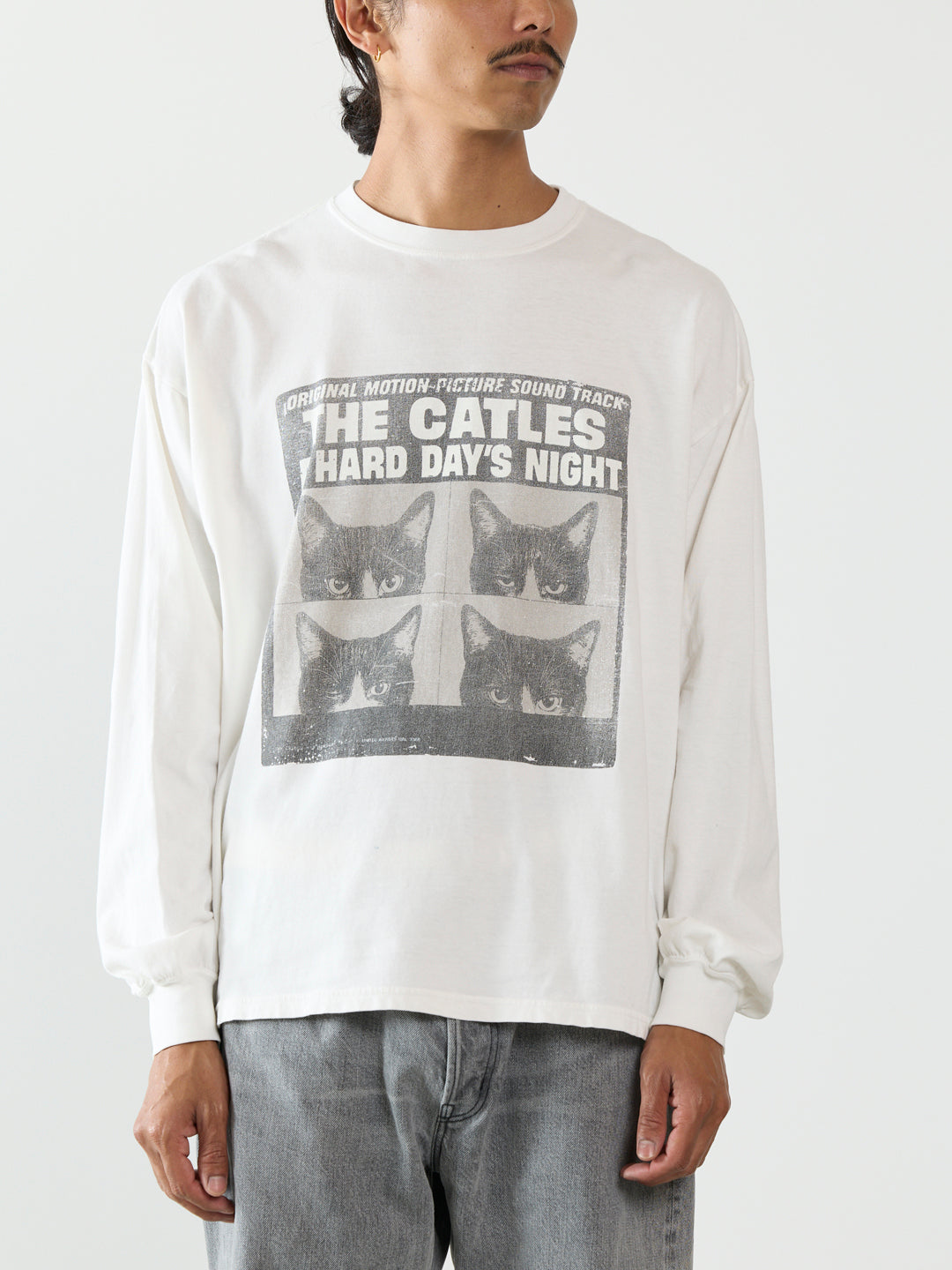 HARD SP Processed 20/- Tenjiku Long Sleeve T-Shirt (THE CATLES)