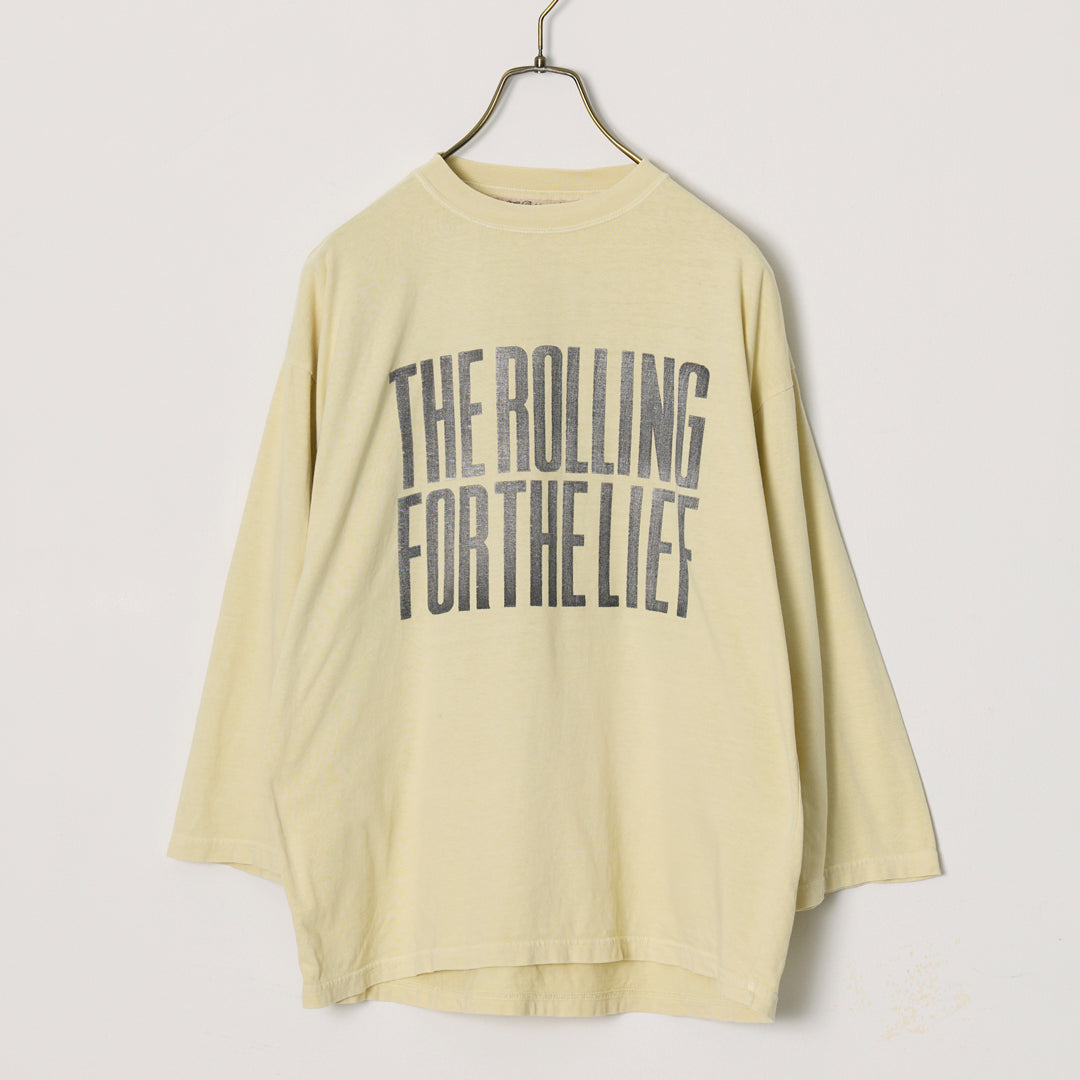 HARD SP Processed 20/Tencel 7-Sleeve T-shirt (THE ROLLING)