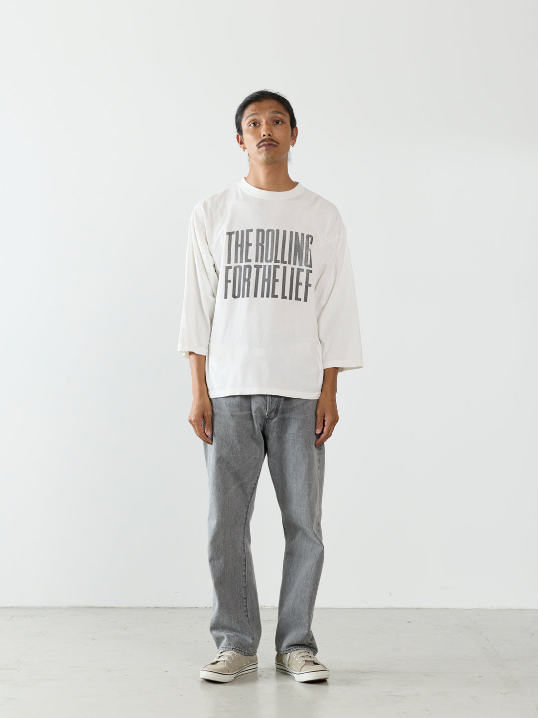 HARD SP Processed 20/Tencel 7-Sleeve T-shirt (THE ROLLING)