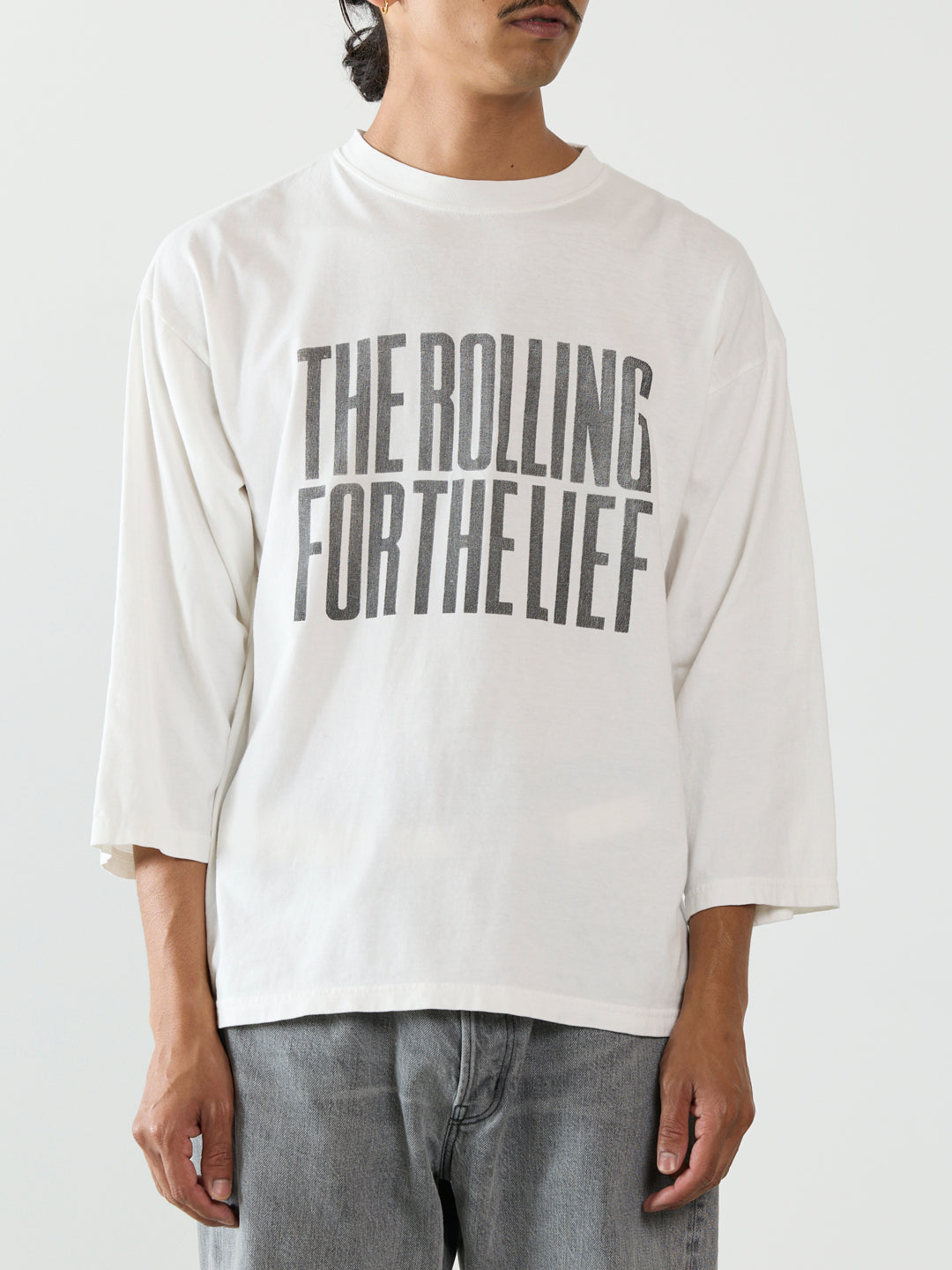 HARD SP Processed 20/Tencel 7-Sleeve T-shirt (THE ROLLING)