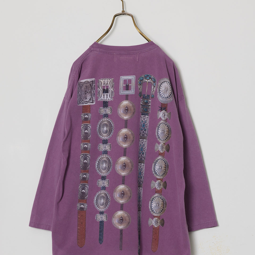 HARD SP加⼯20/天竺7分袖ポケT(BELT)