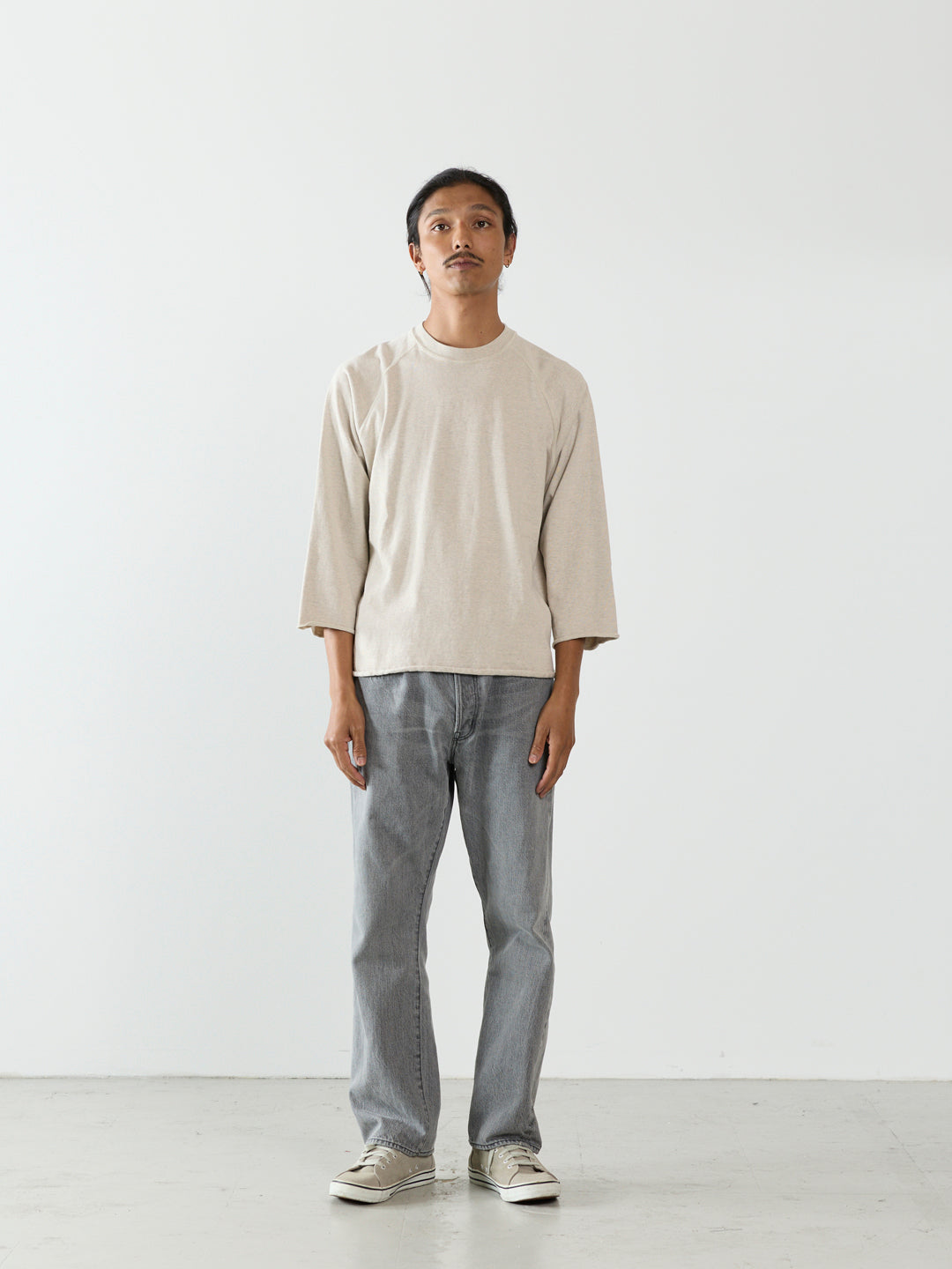 SP Processing 8/Jersey Raglan 3/4 Sleeve T-shirt (Plain)