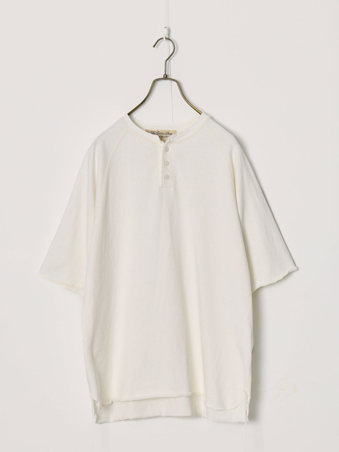 SP Processing 8/Jersey Raglan Henley Neck T-shirt (Solid)