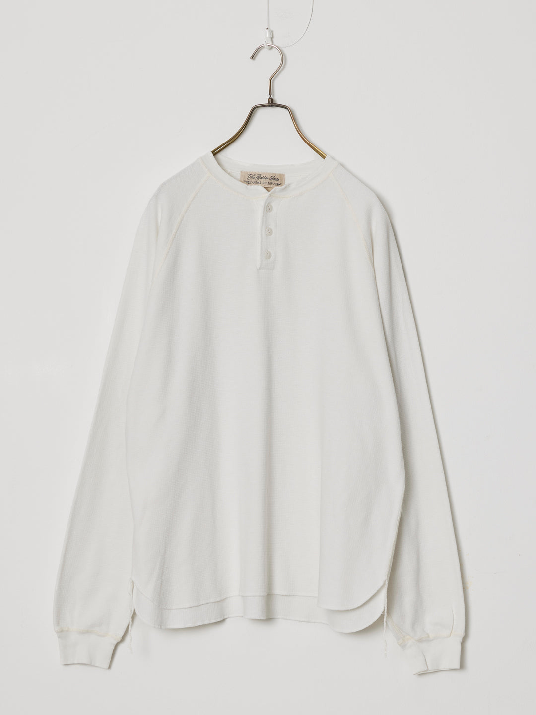 W-tuck Henley Neck Long Sleeve T-shirt 27SS