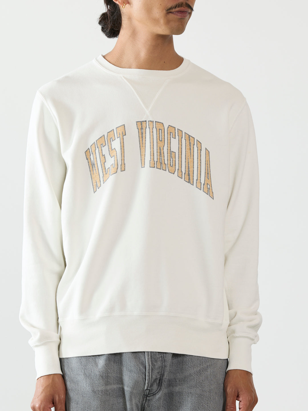 SP processed back fleece crew (WEST VIRGINIA)