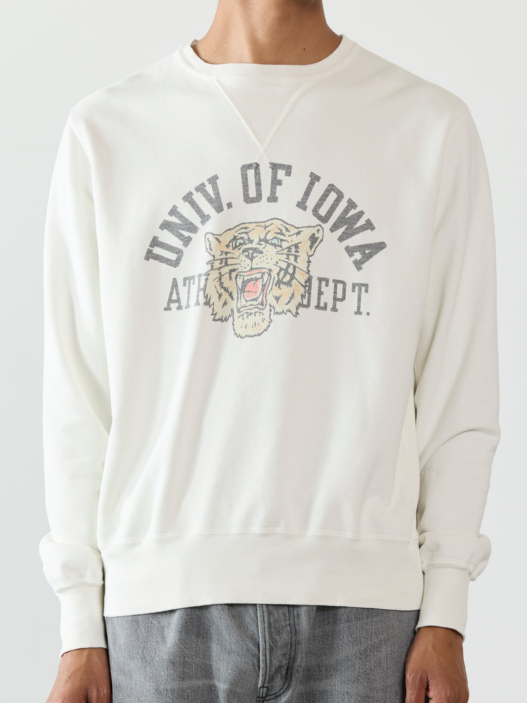 SP Back Fleece Crew (UNIV. OF IOWA)