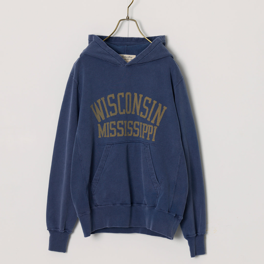 SP 가공 기모 후드티(MISSISSIPPI)