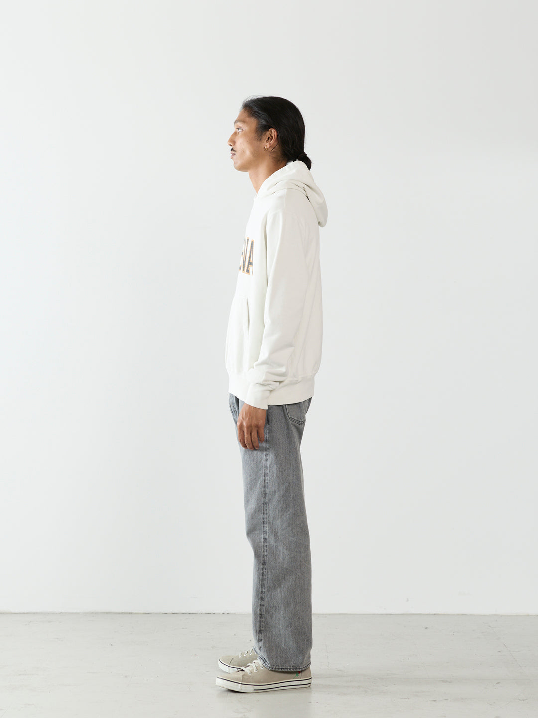 SP brushed lining hoodie (USNA)