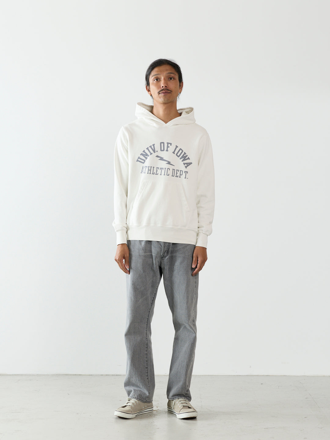 SP Washed Back Brushed Hoodie (AIR FORCE 6)