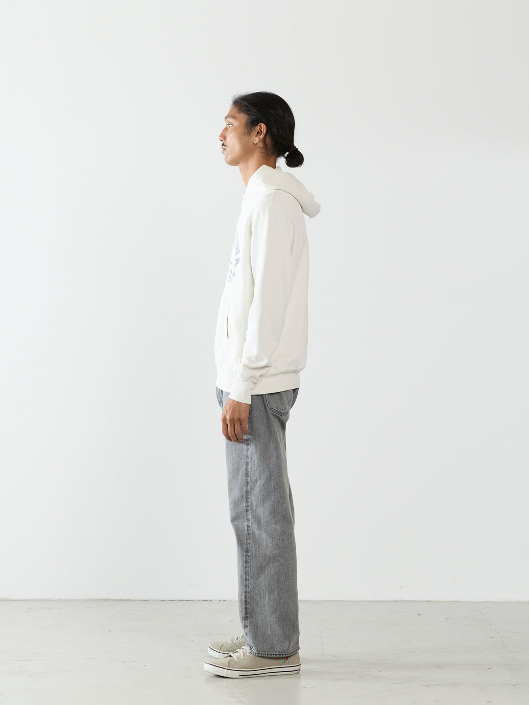 SP Washed Back Brushed Hoodie (AIR FORCE 6)