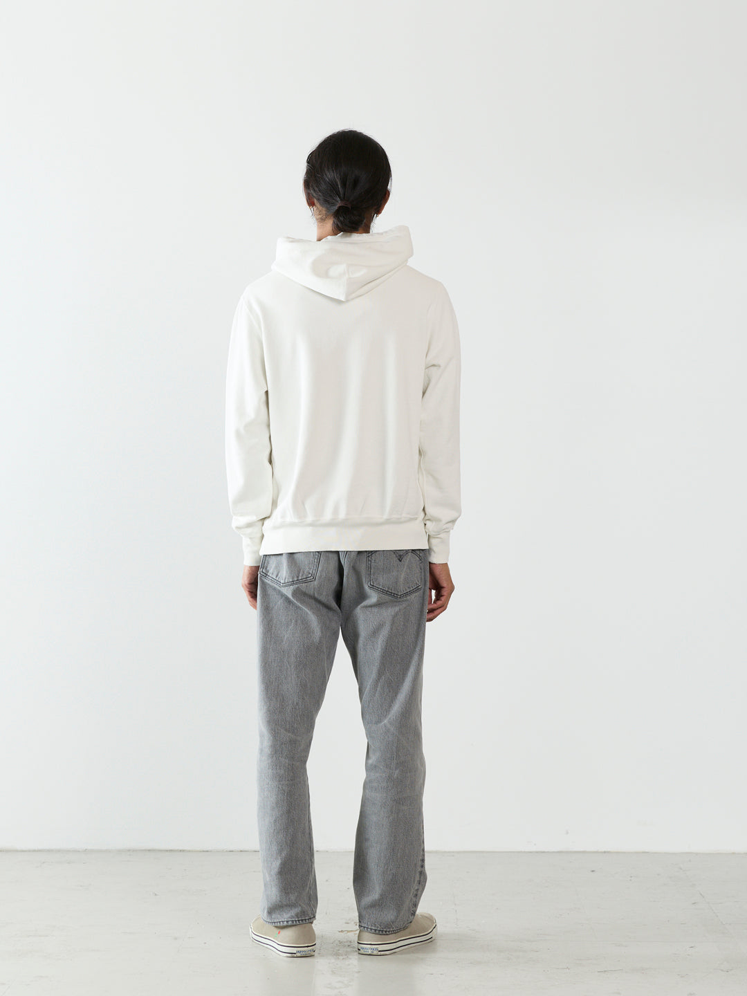 SP Washed Back Brushed Hoodie (AIR FORCE 6)