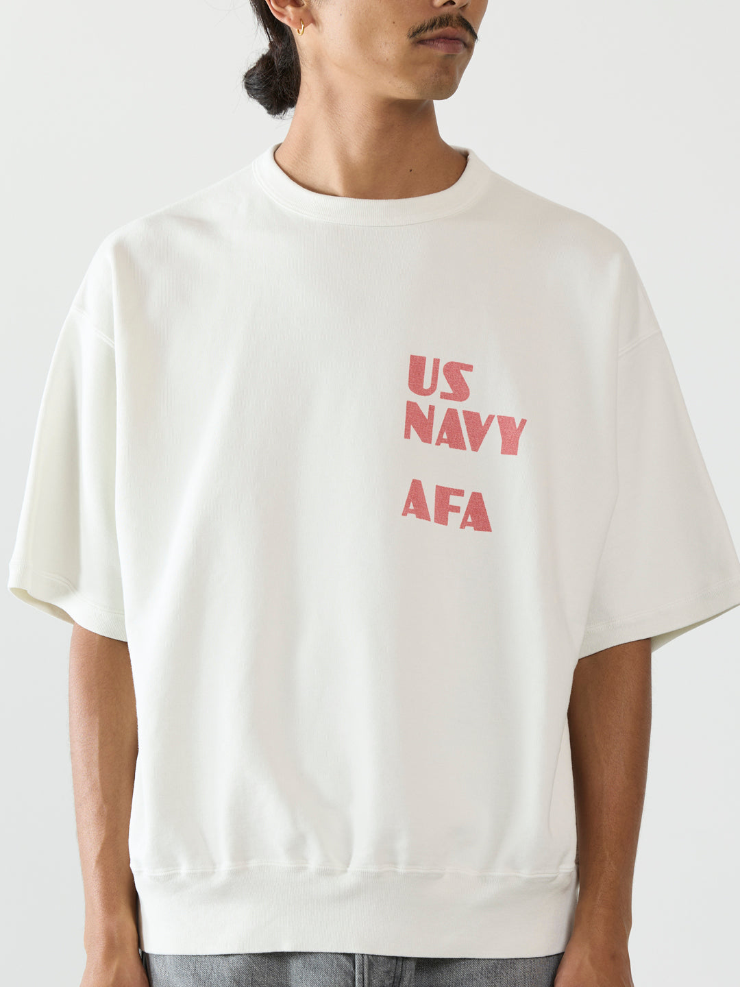 SP Brushed Back Crew Neck Sweatshirt (US NAVY AFA)