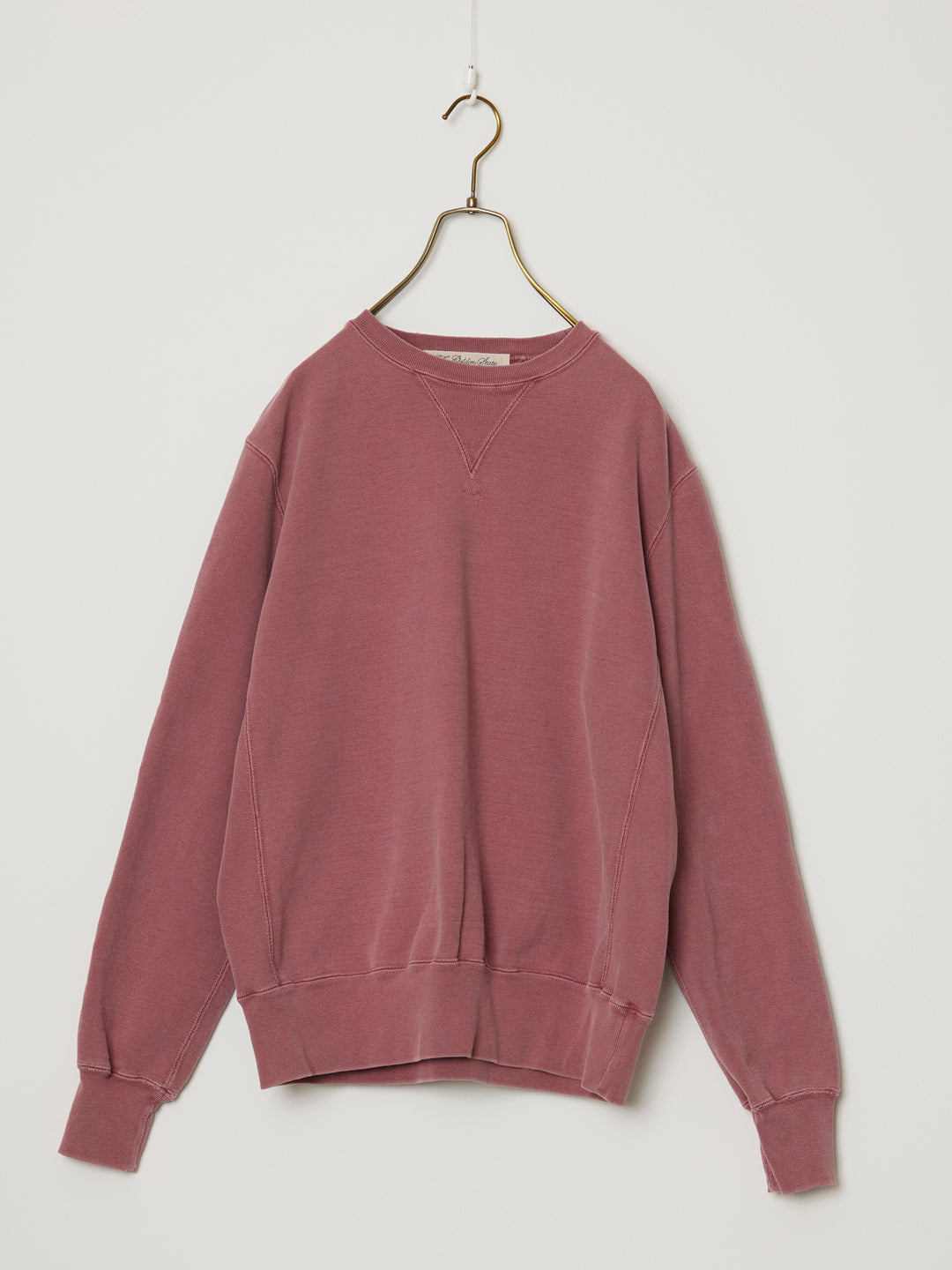 SP processed fleece crew 26AW