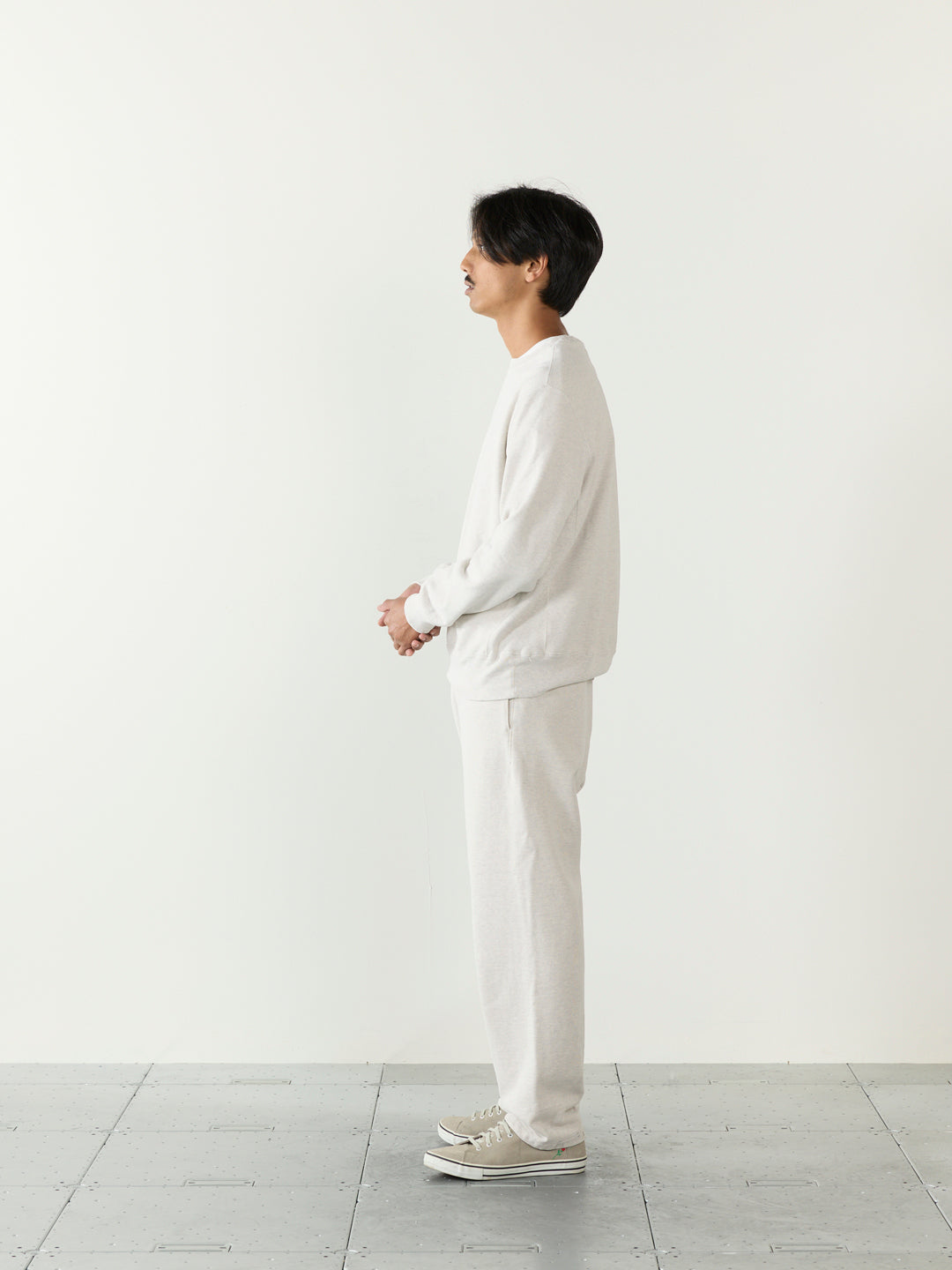 SP processed fleece crew 26AW