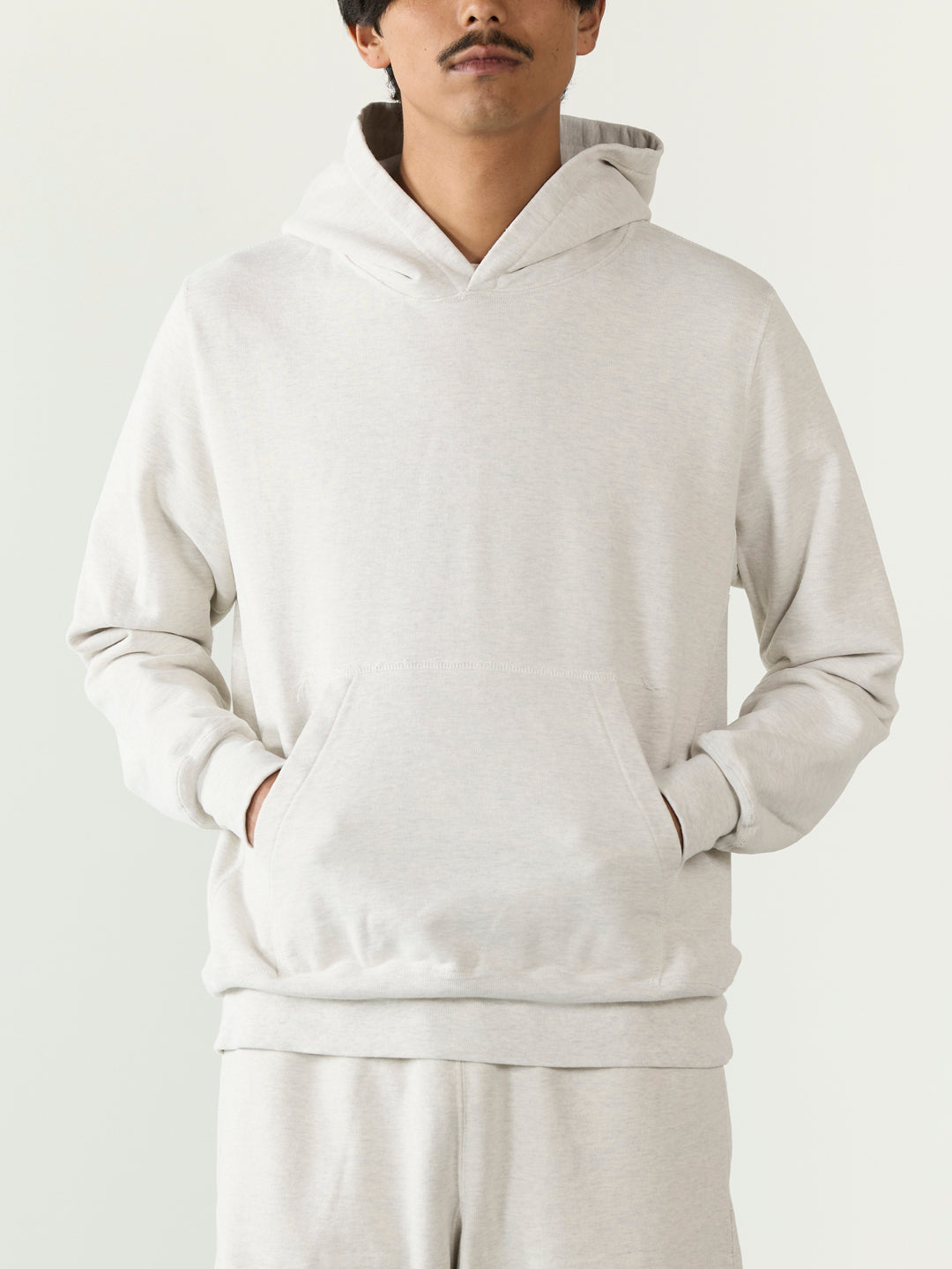 SP processed fleece hoodie 26AW