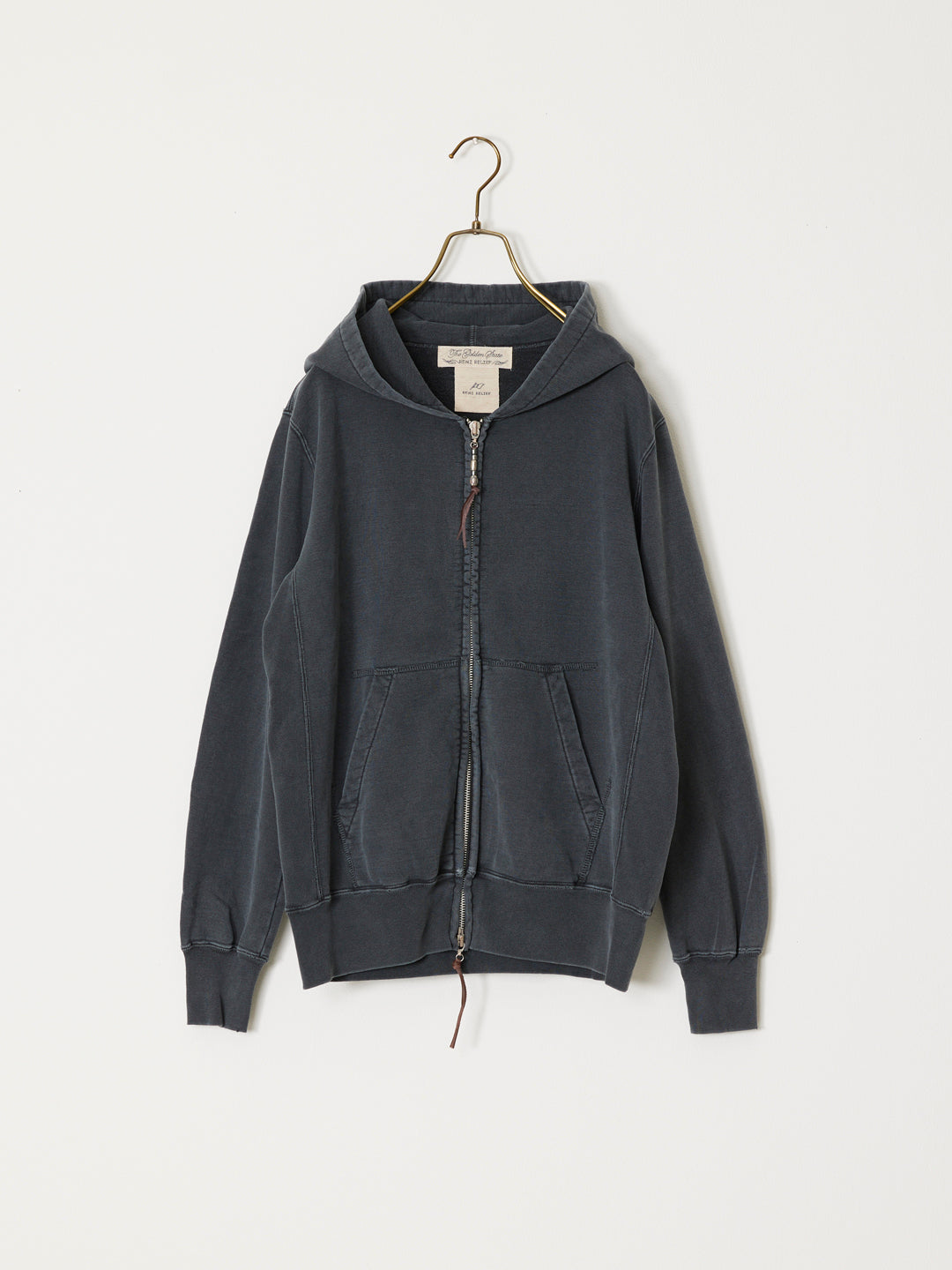 SP processed fleece zip hoodie 26AW