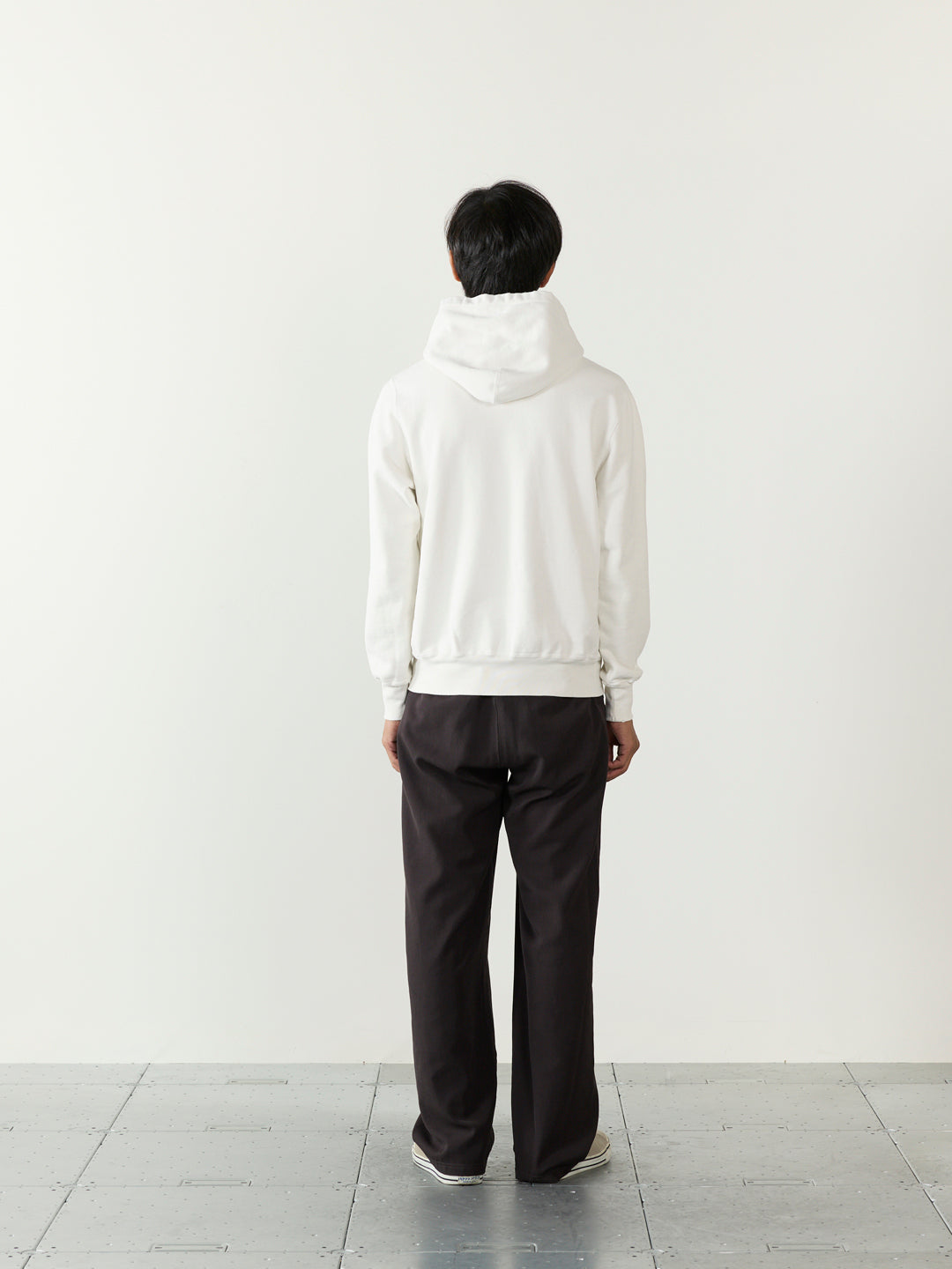 SP processed fleece zip hoodie 26AW