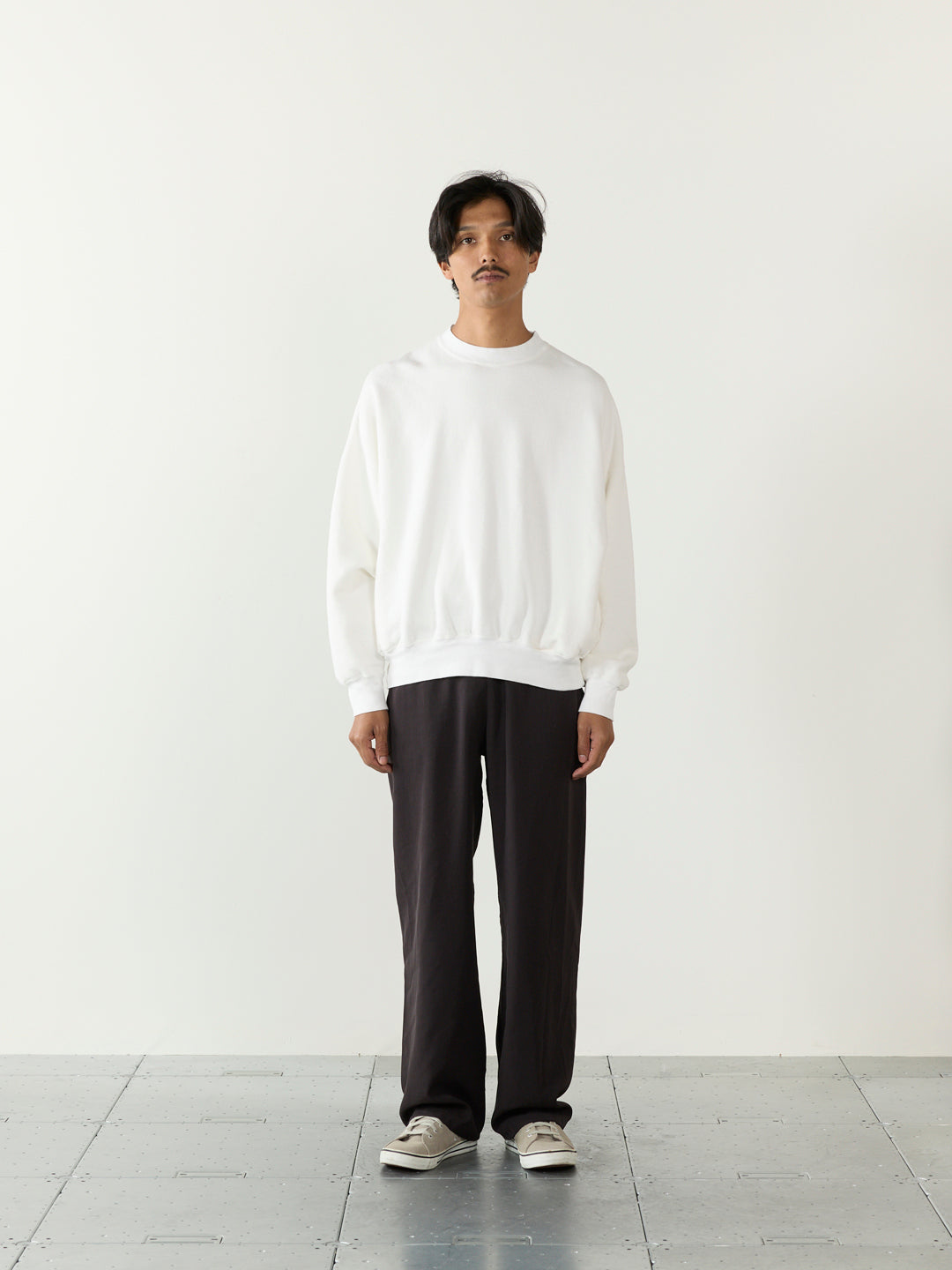 Raised Hair Lining Crew 26AW