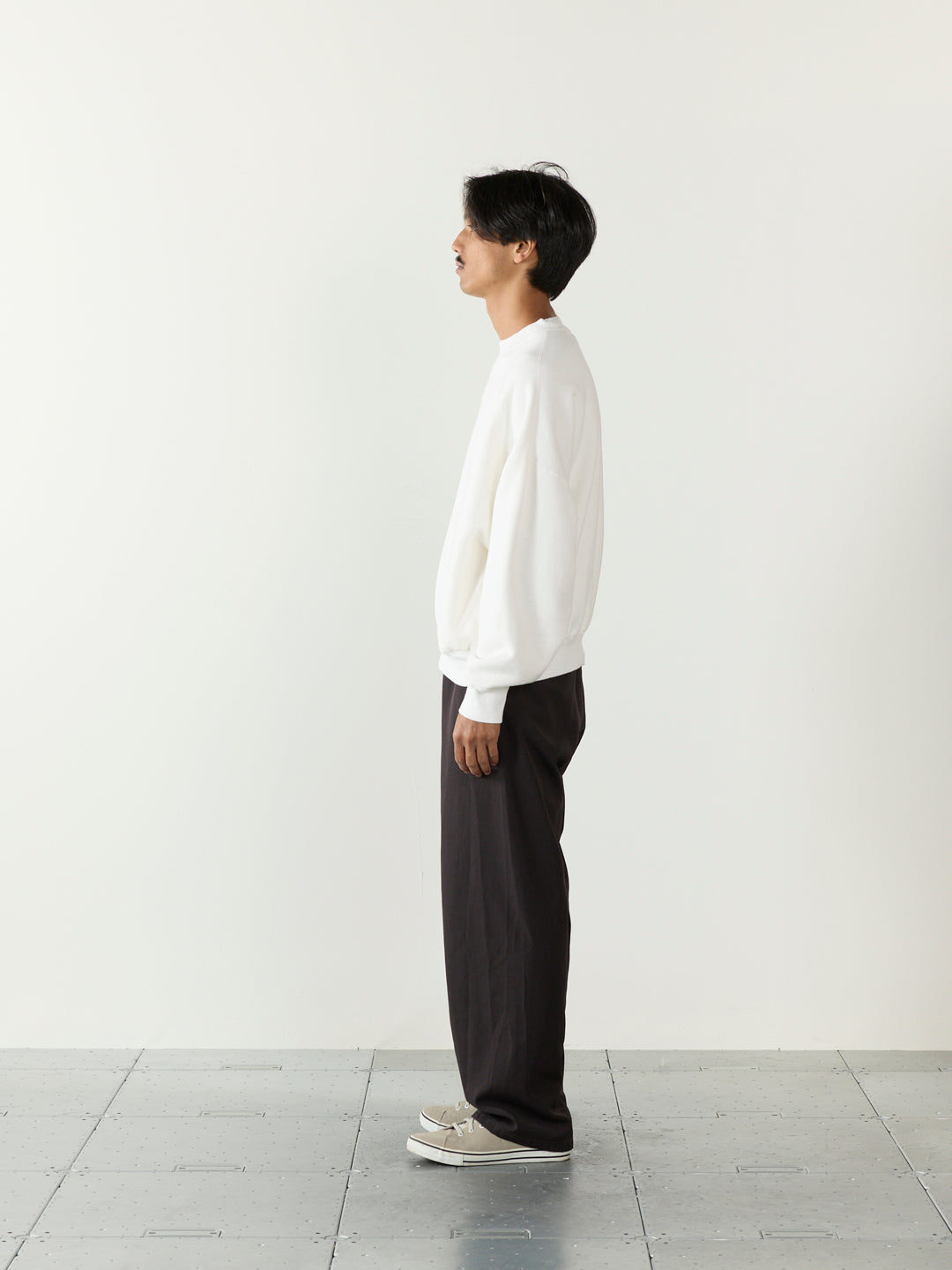 Raised Hair Lining Crew 26AW