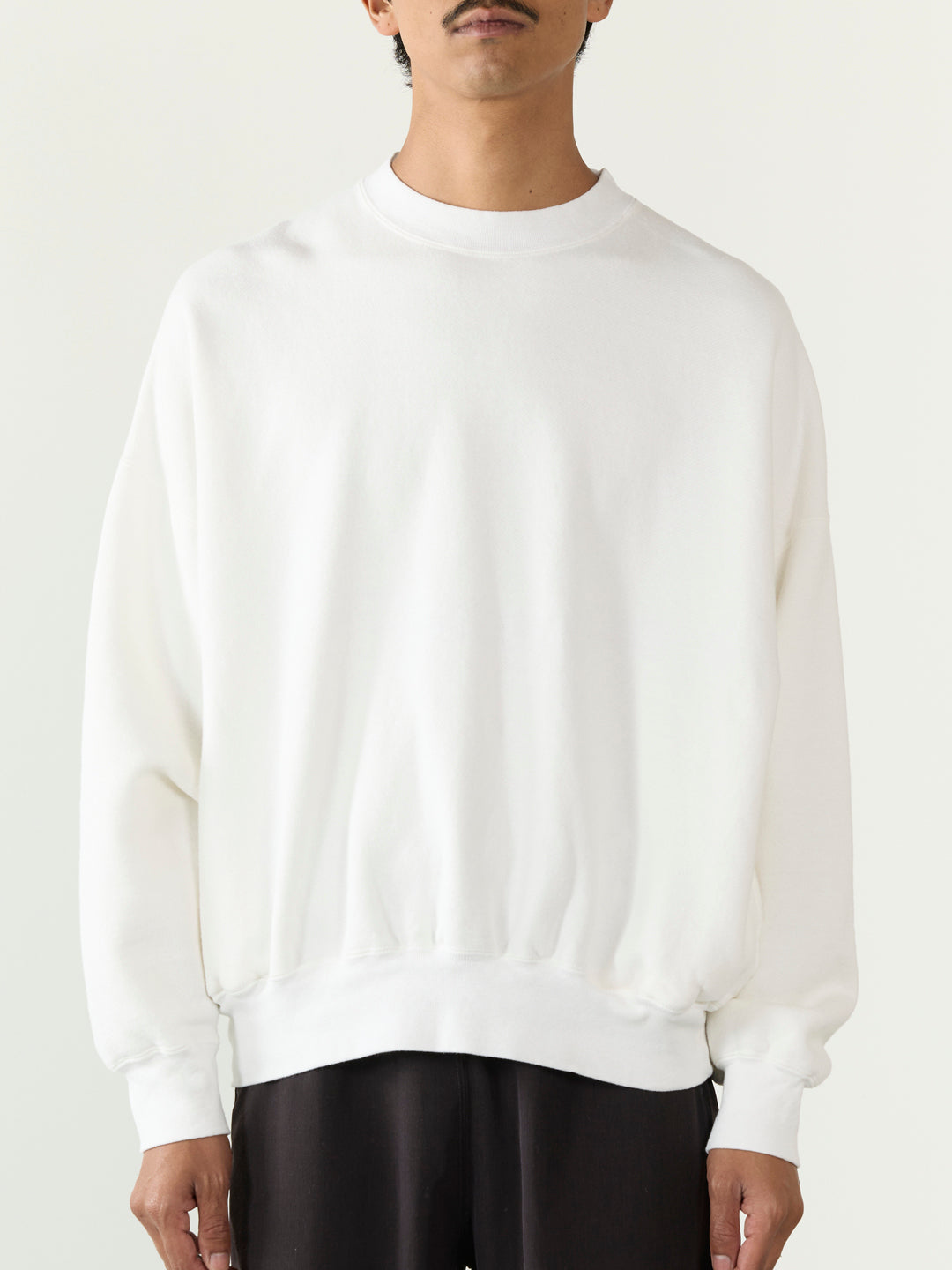 Raised Hair Lining Crew 26AW