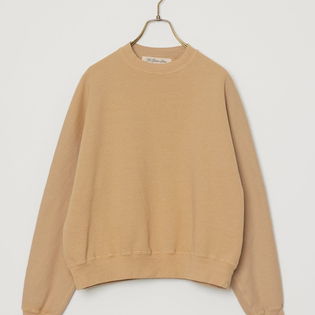 Non-stress brushed fleece crew 26AW