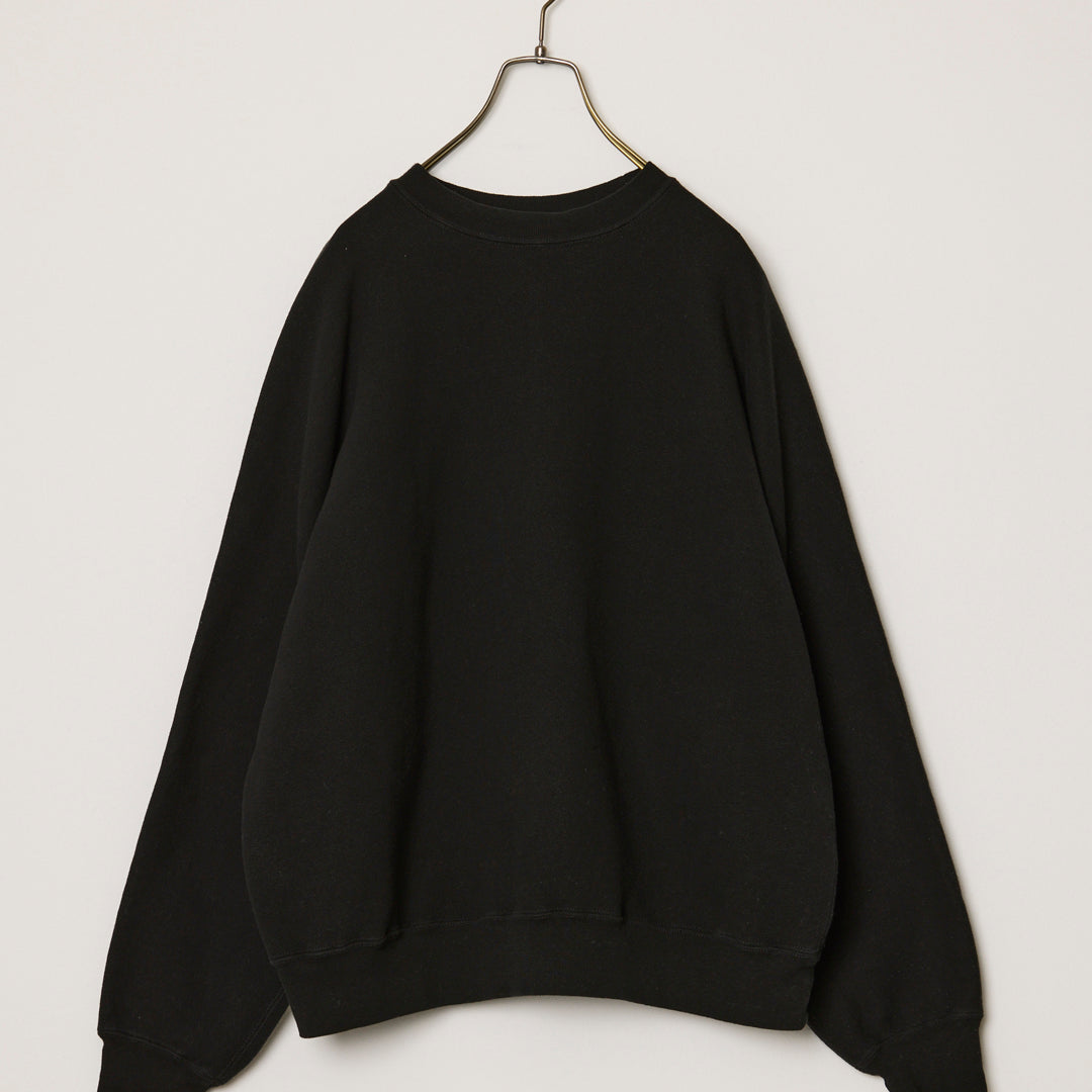 Non-stress brushed fleece crew 26AW