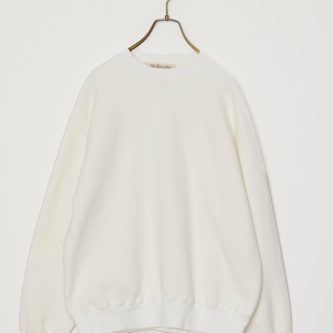 Non-stress brushed fleece crew 26AW