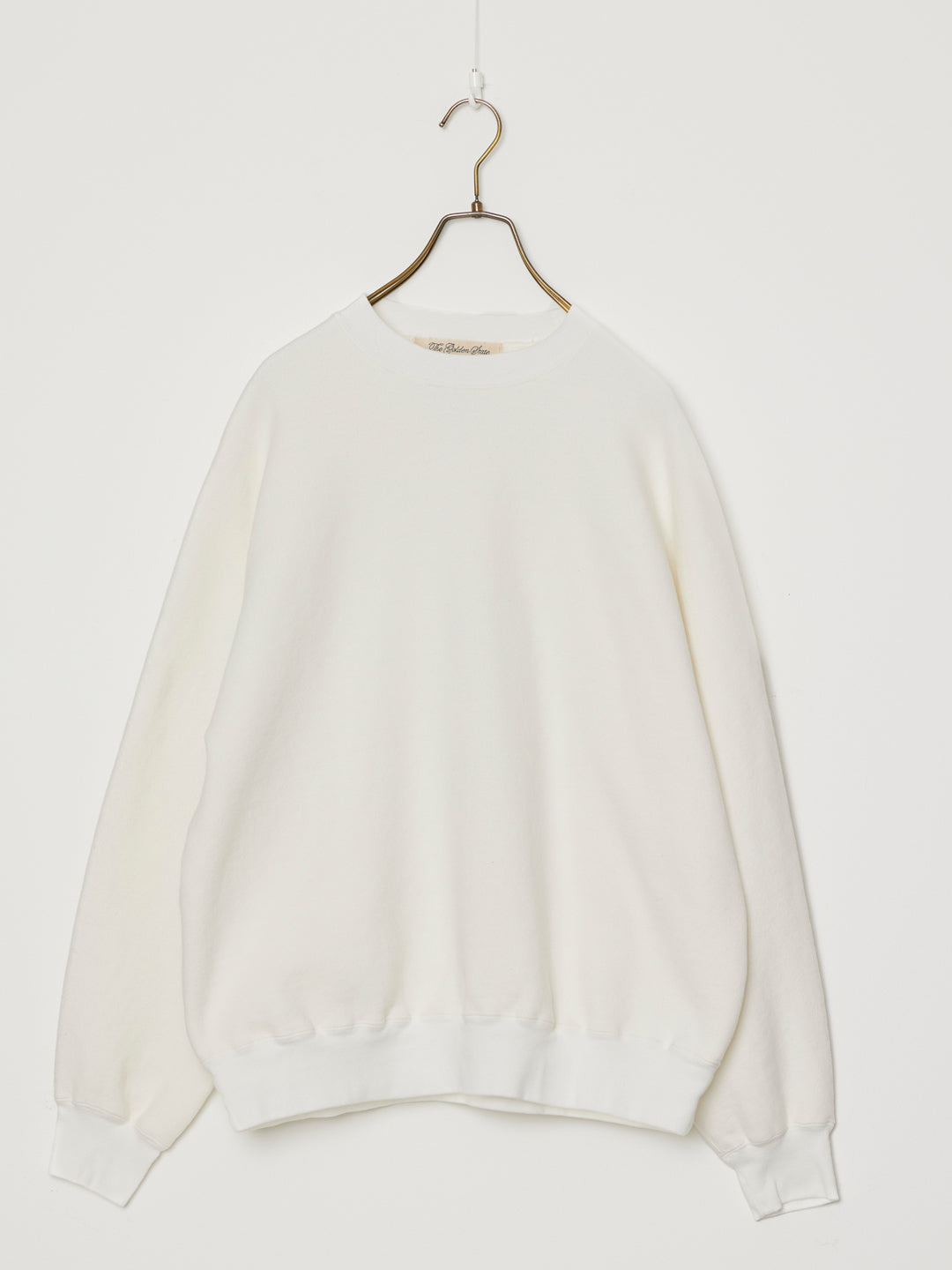 Non-stress brushed fleece crew 26AW