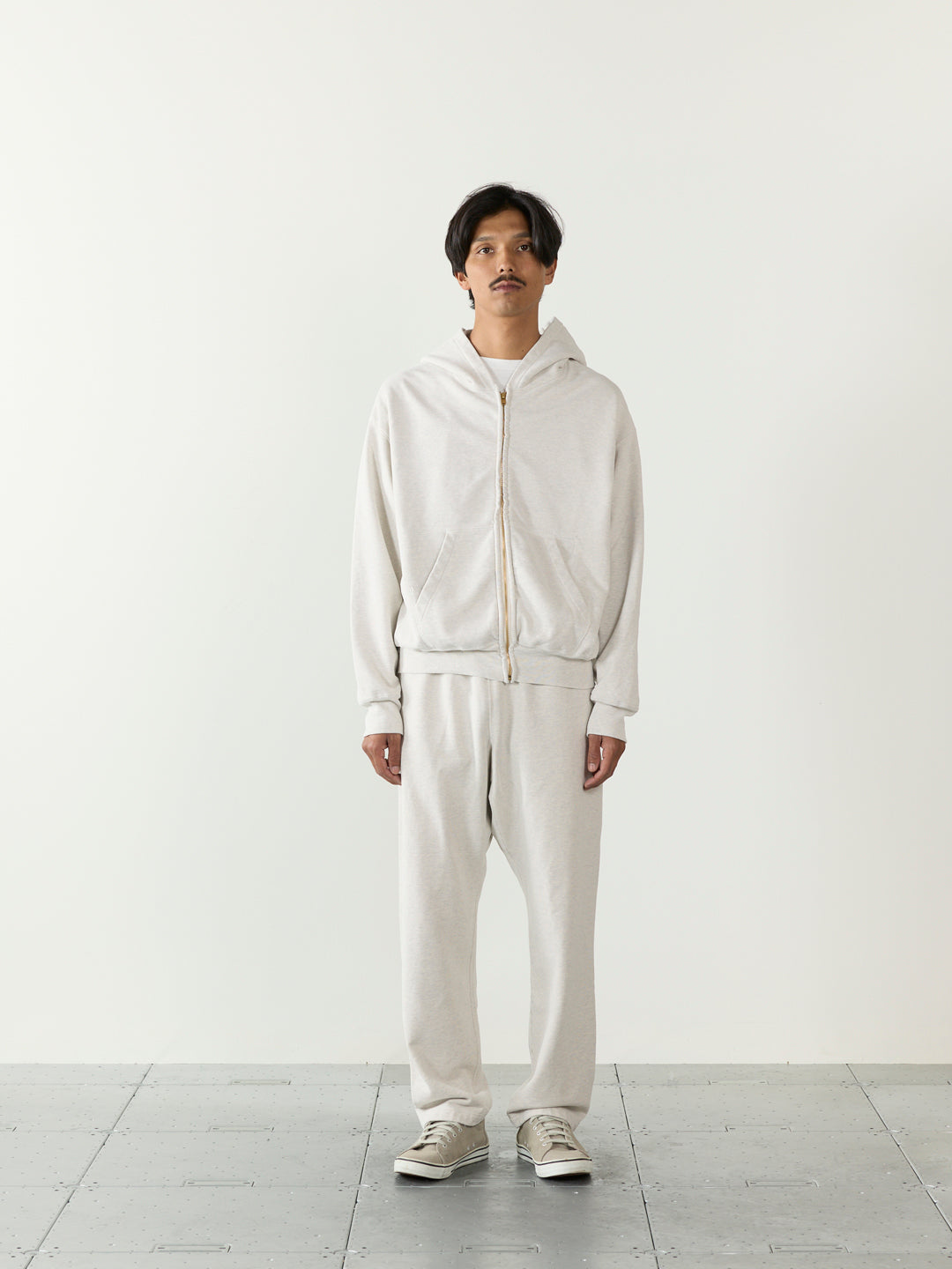 SP加⼯裏⽑ZIPパーカ New Fit