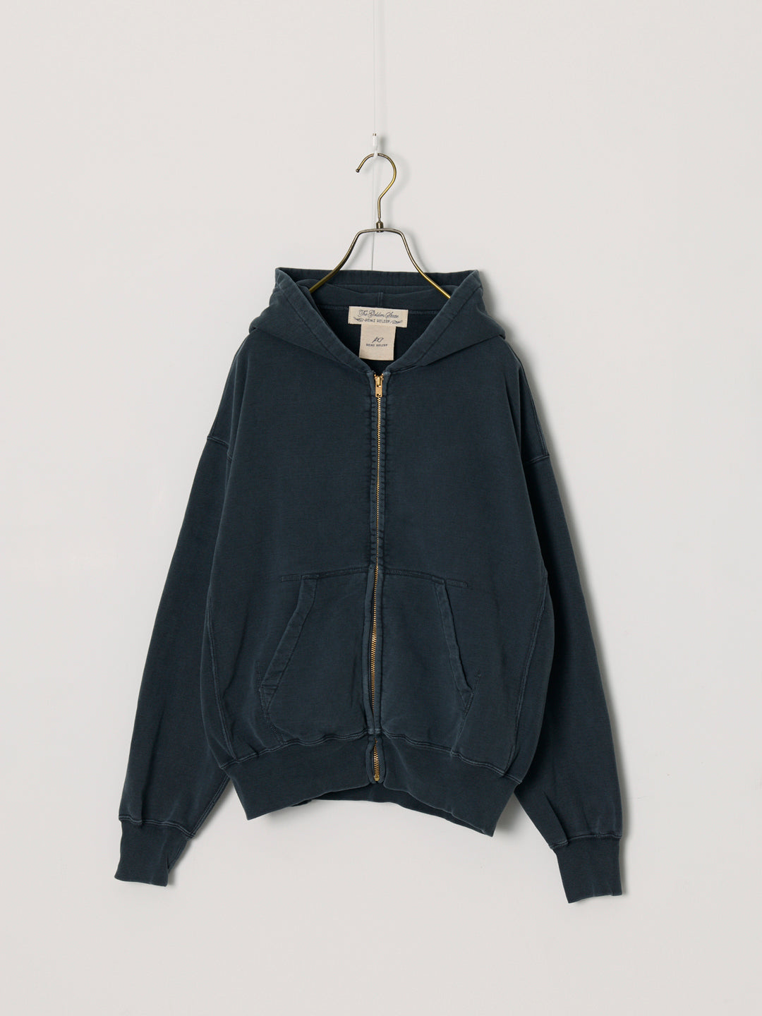 SP Processed Fleece Lined Zip Hoodie New Fit 27SS