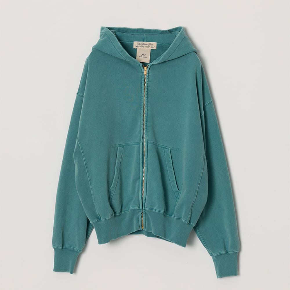 SP processingleece-lined zip-up hoodie New Fit