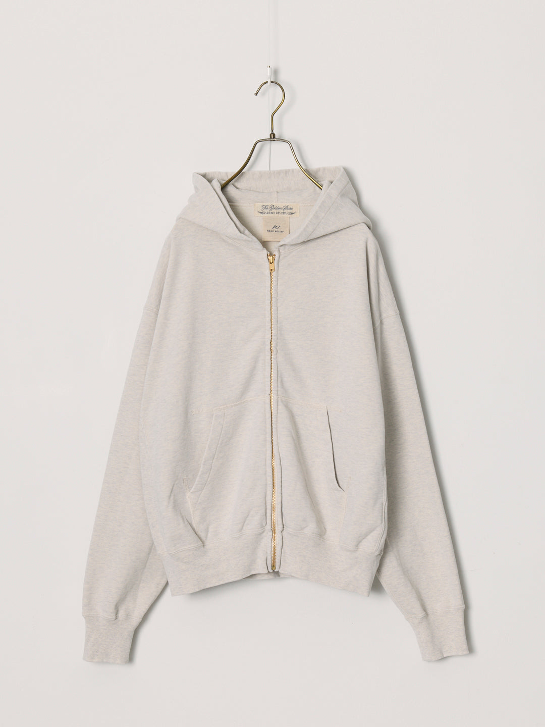 SP Processed Fleece Lined Zip Hoodie New Fit 27SS