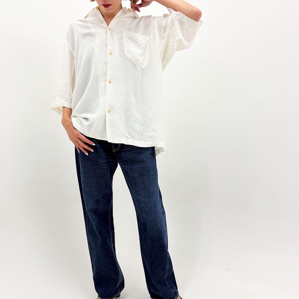 レーヨンアロハシャツ(PARADISE ISLAND)