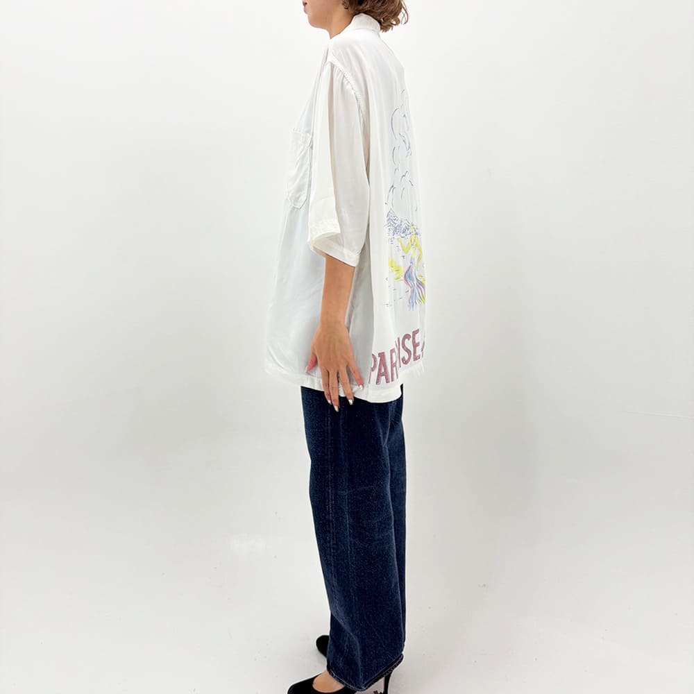 レーヨンアロハシャツ(PARADISE ISLAND)