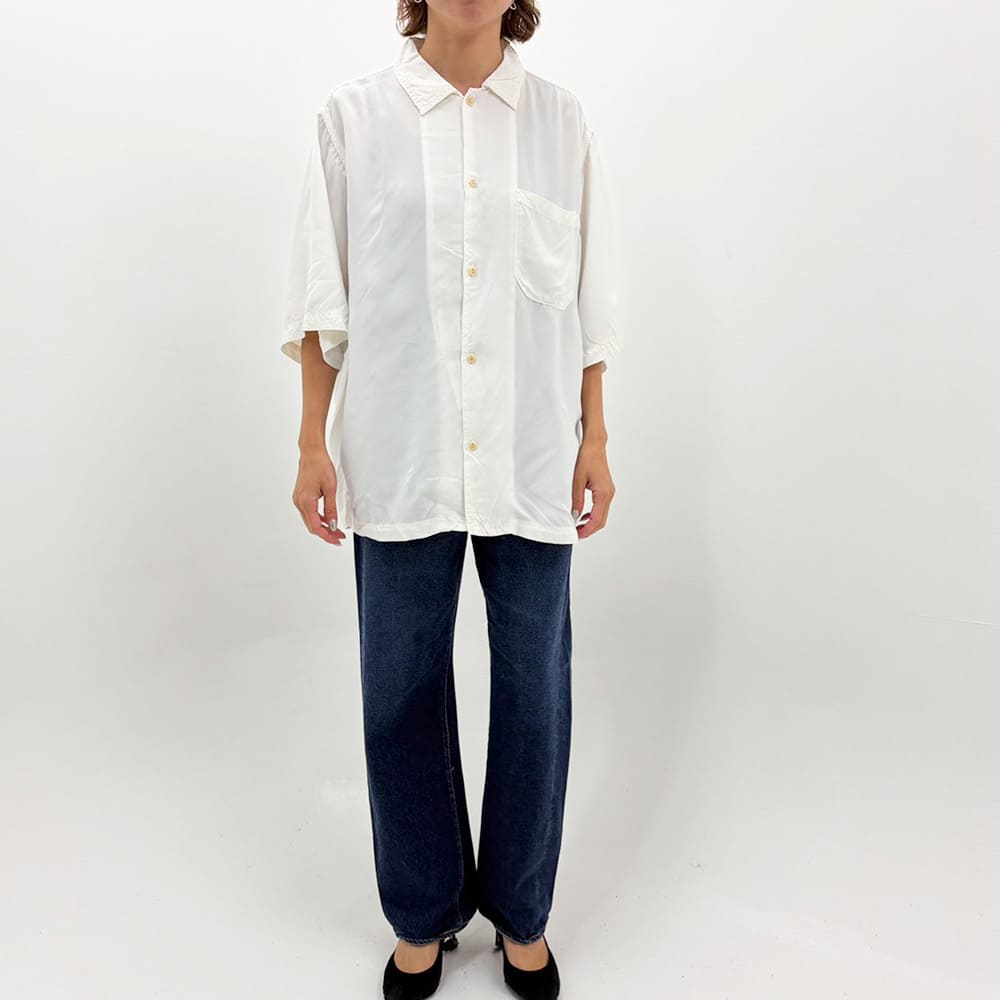 レーヨンアロハシャツ(PARADISE ISLAND)