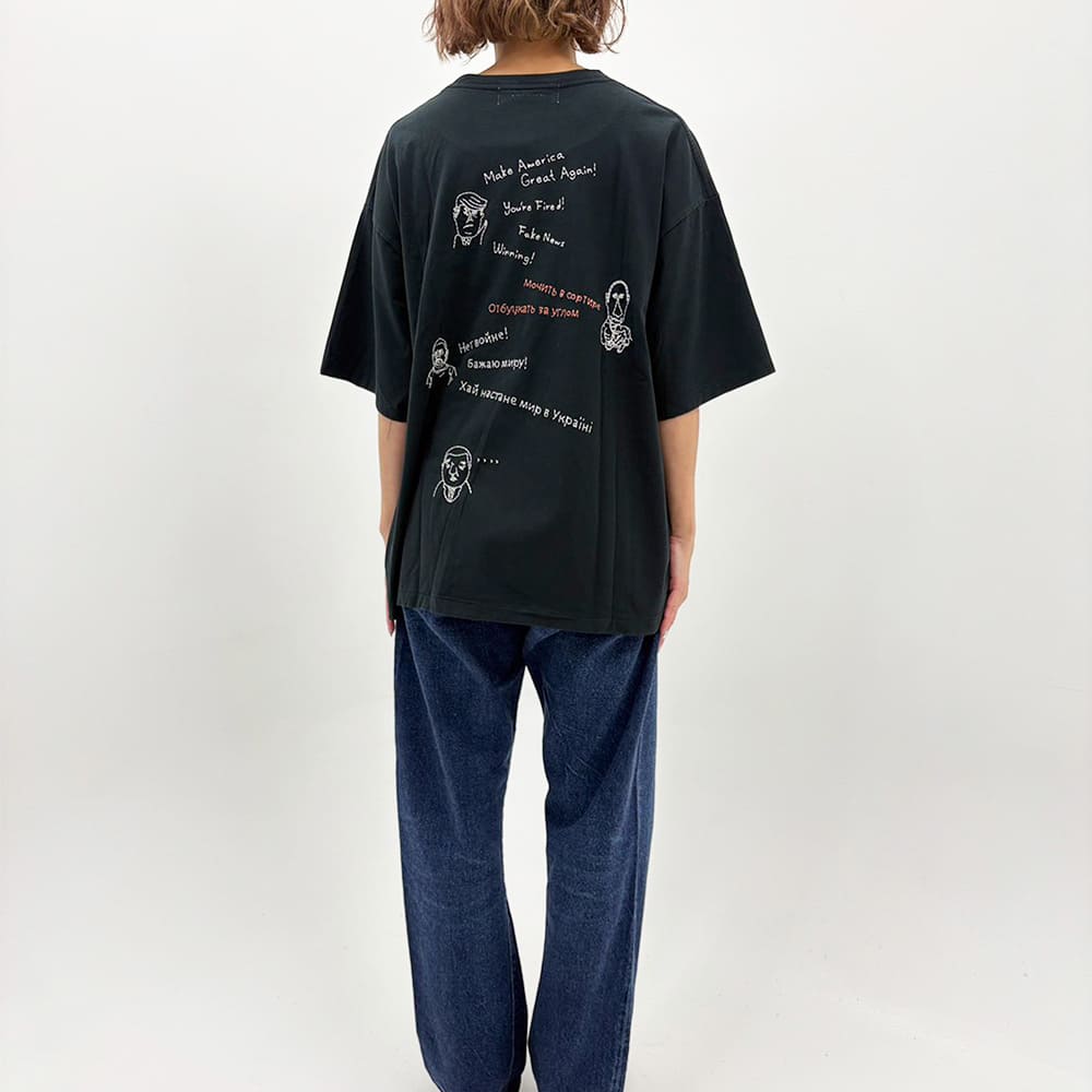 SP가⼯25/천축T(자수:Make America Great Again!)